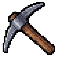 Novice Iron Pickaxe